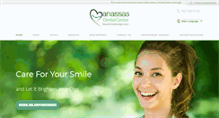 Desktop Screenshot of manassasdentalcenter.com